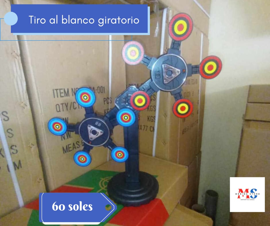 Tiro al blanco giratorio