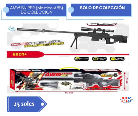 Juguete de colección modelo Francotirador AWM