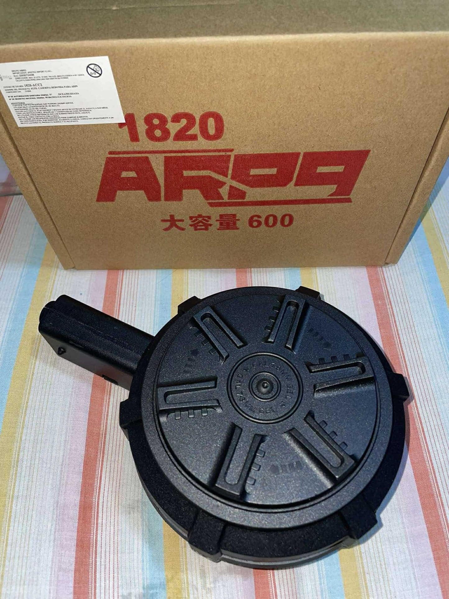 Tambor giratorio del modelo ARP9 de hidrogel