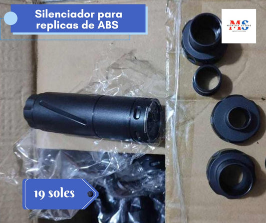 Silenciador Led para juguetes de hidrogel de ABS sin rosca