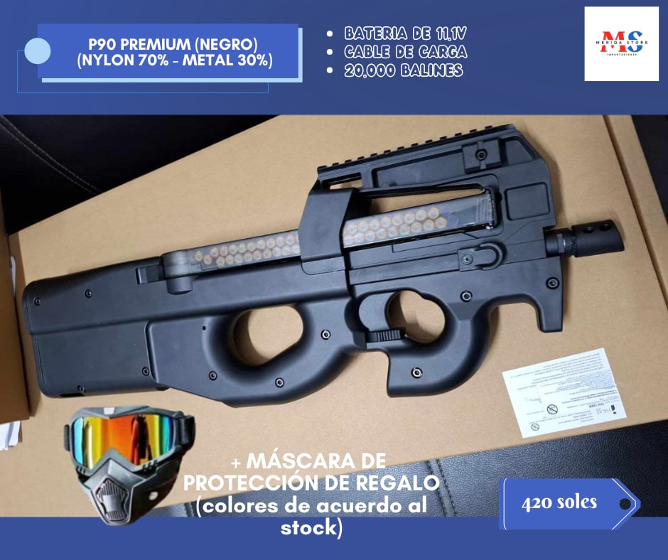 Juguete de hidrogel premium modelo P90