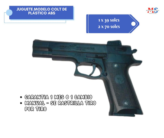 Juguete de Airsoft con resorte modelo Colt
