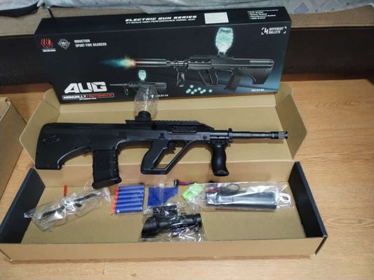 Juguete de hidrogel modelo AUG de airsoft e hidrogel